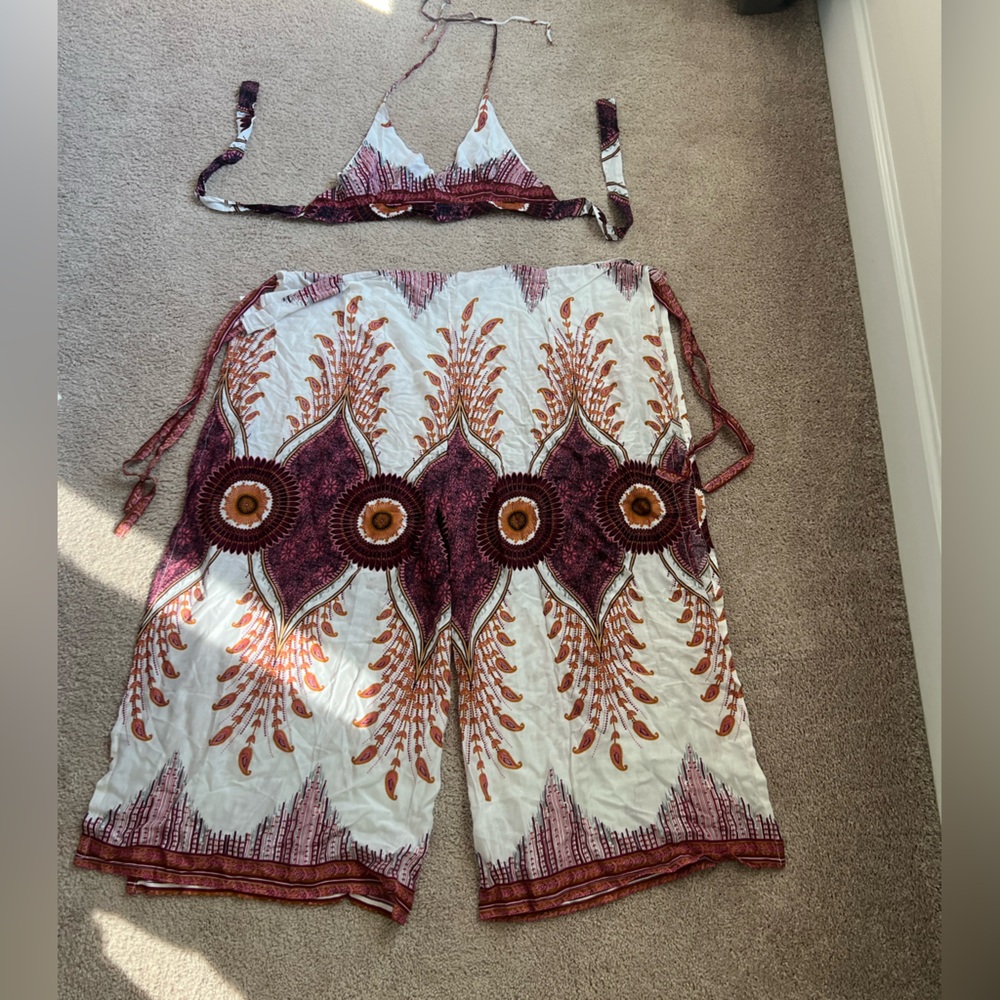 Thai fisherman pants & triangle top